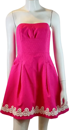 00's Hot Pink Mini Dress by Lilly Pulitzer