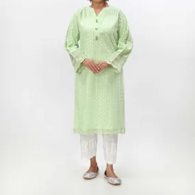 1PC- Embroidered ChikanKari Shirt PS4074