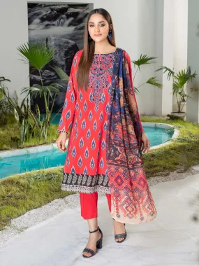 2 Piece Lawn Suit-Embroidered (Unstitched)