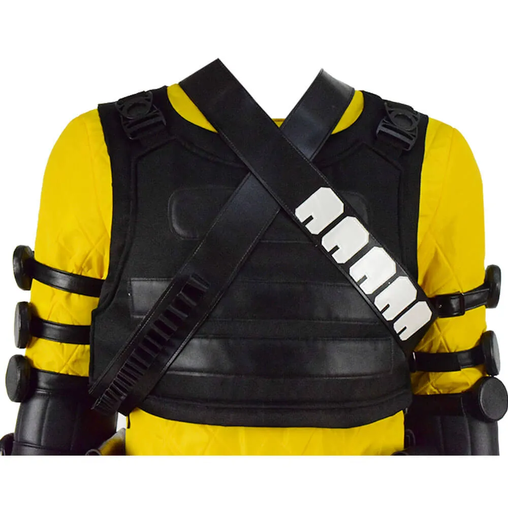 ACcosplay Apex Legends Mirage Yellow Full Set Cosplay Costume For Halloween