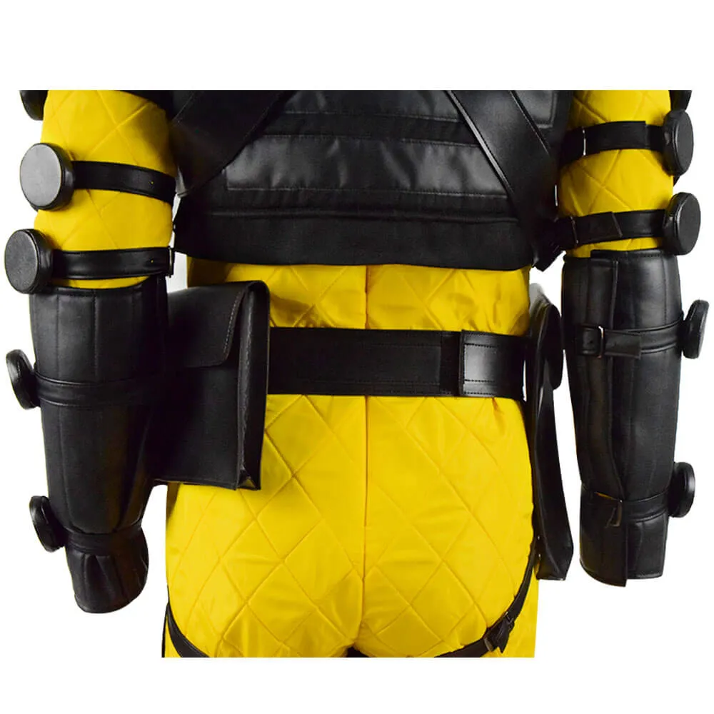 ACcosplay Apex Legends Mirage Yellow Full Set Cosplay Costume For Halloween