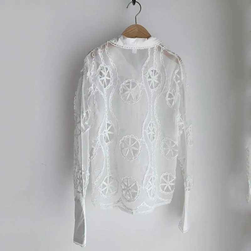 Adriana Embroidered Blouse