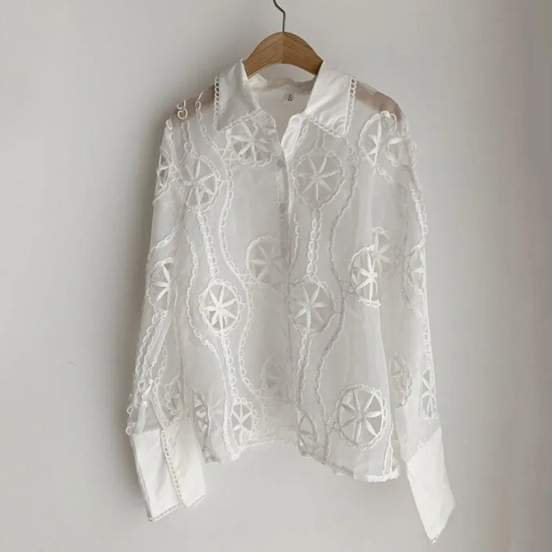 Adriana Embroidered Blouse