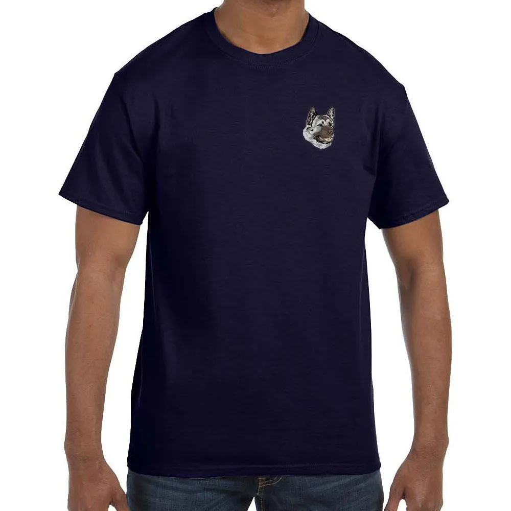 Akita Embroidered Mens T-Shirt