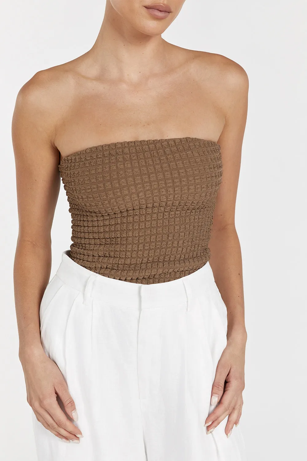 ALEX LATTE BANDEAU TOP