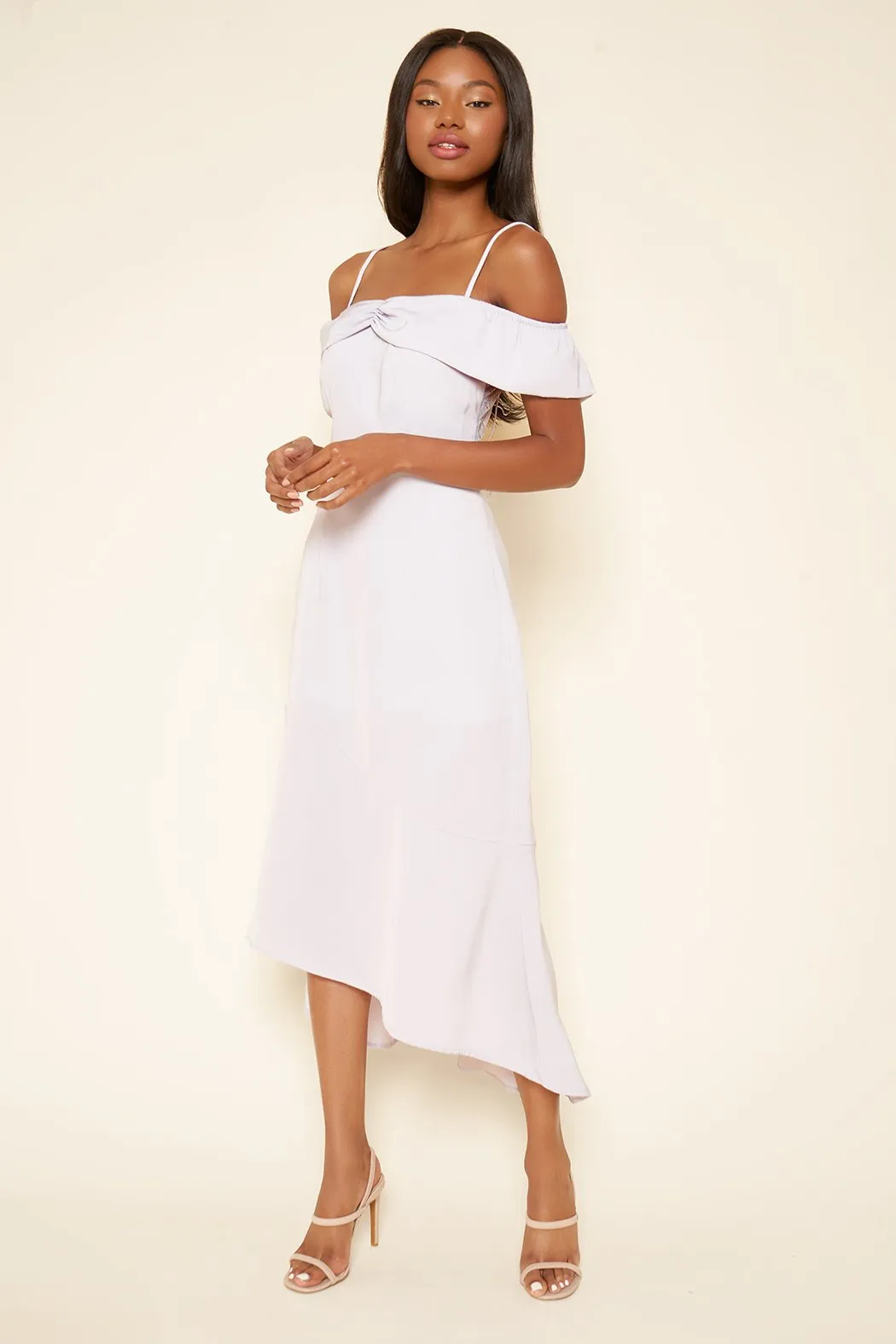 Annabelle Off The Shoulder Maxi Dress