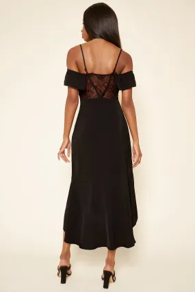 Annabelle Off The Shoulder Maxi Dress