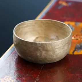 Artistic Expression Old Tibetan Singing Bowl