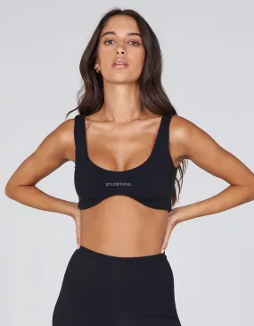 AW Canyon Crop- Storm (Black)