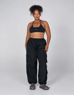 AW Crete Parachute Pants- Storm (Black)