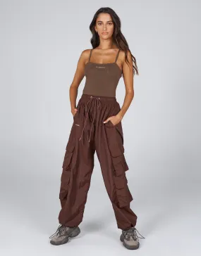 AW Crete Parachute Pants- Tuscan (Brown)