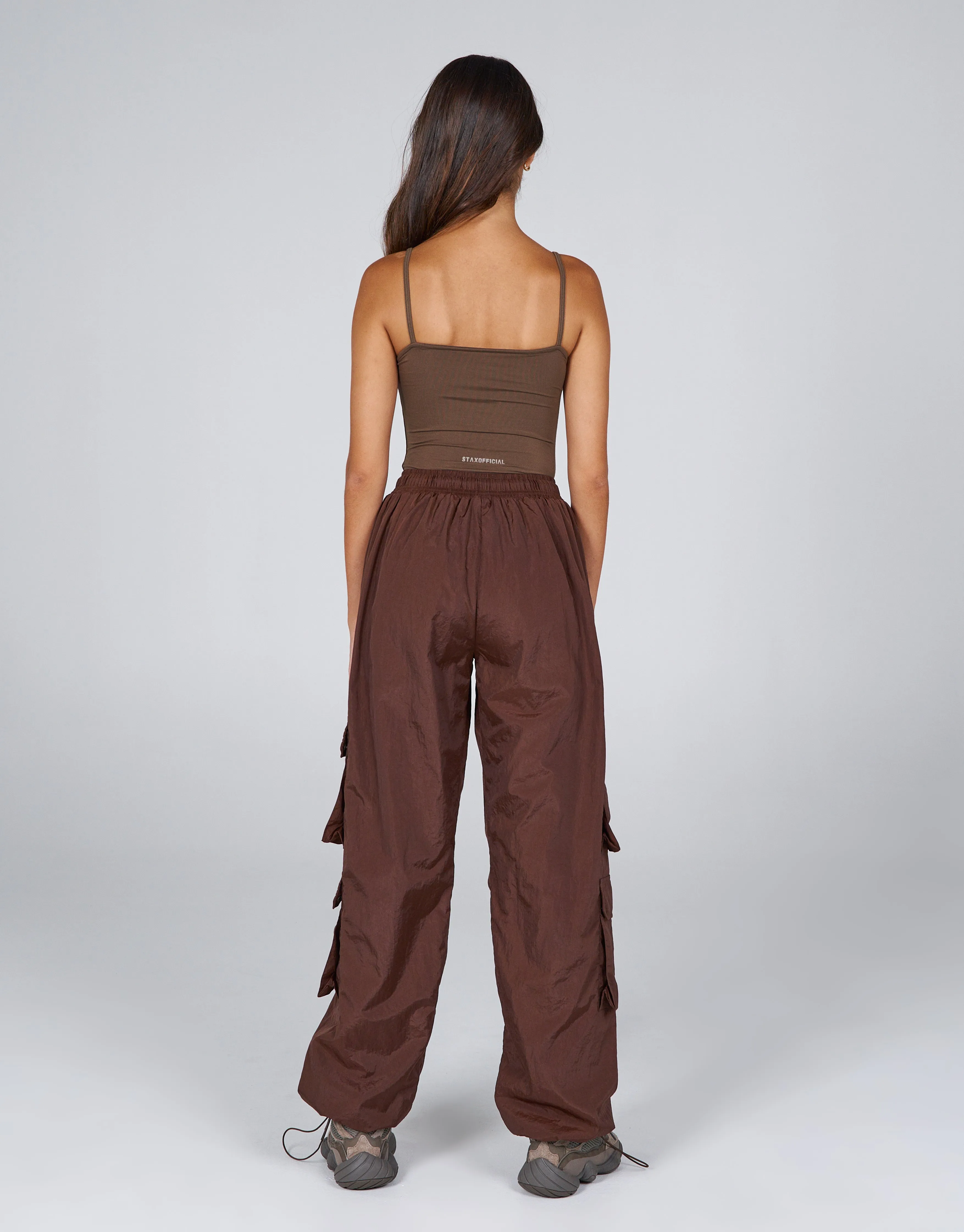 AW Crete Parachute Pants- Tuscan (Brown)