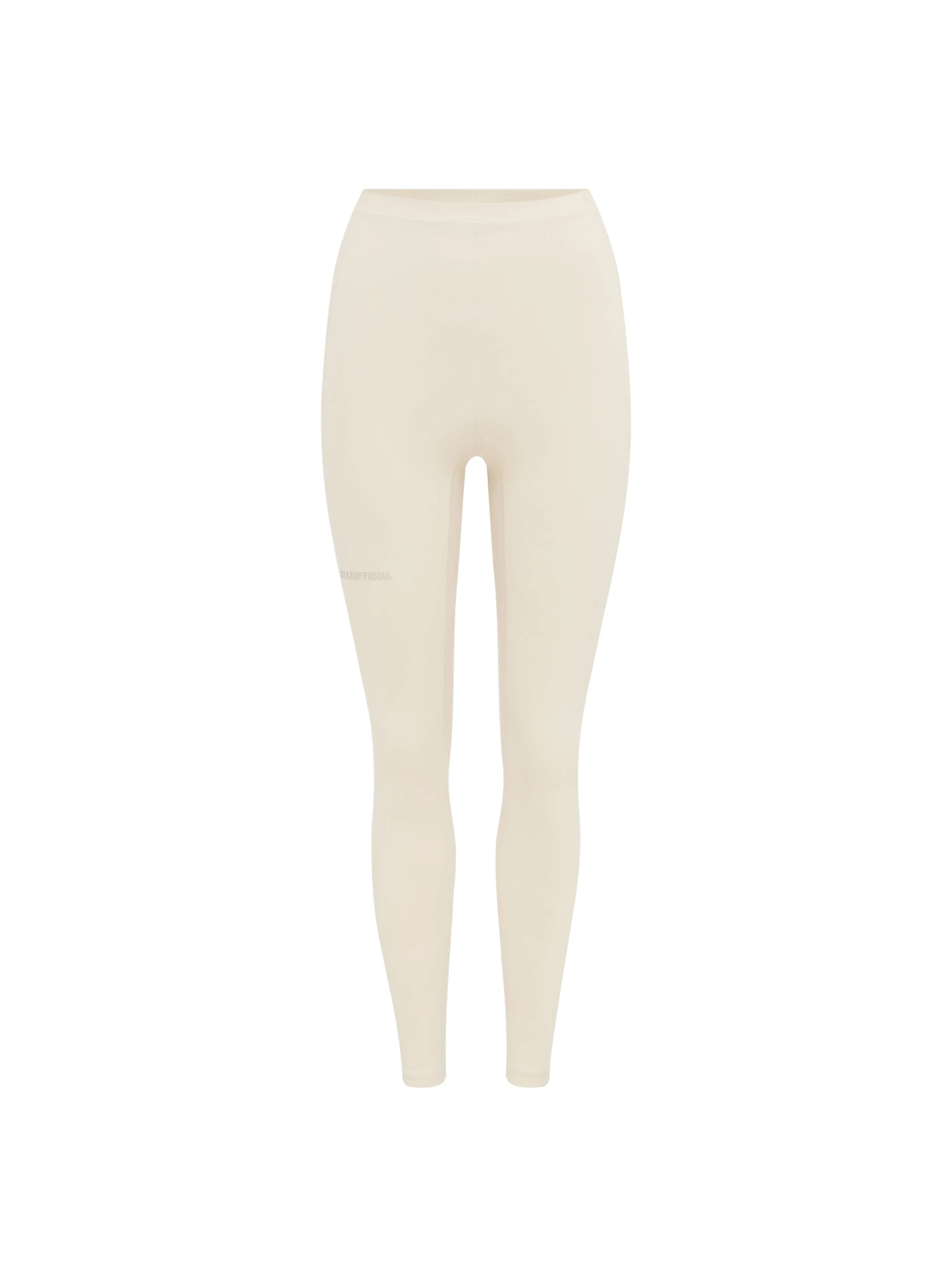 AW Poppy Full Length Tights- Oat (Beige)