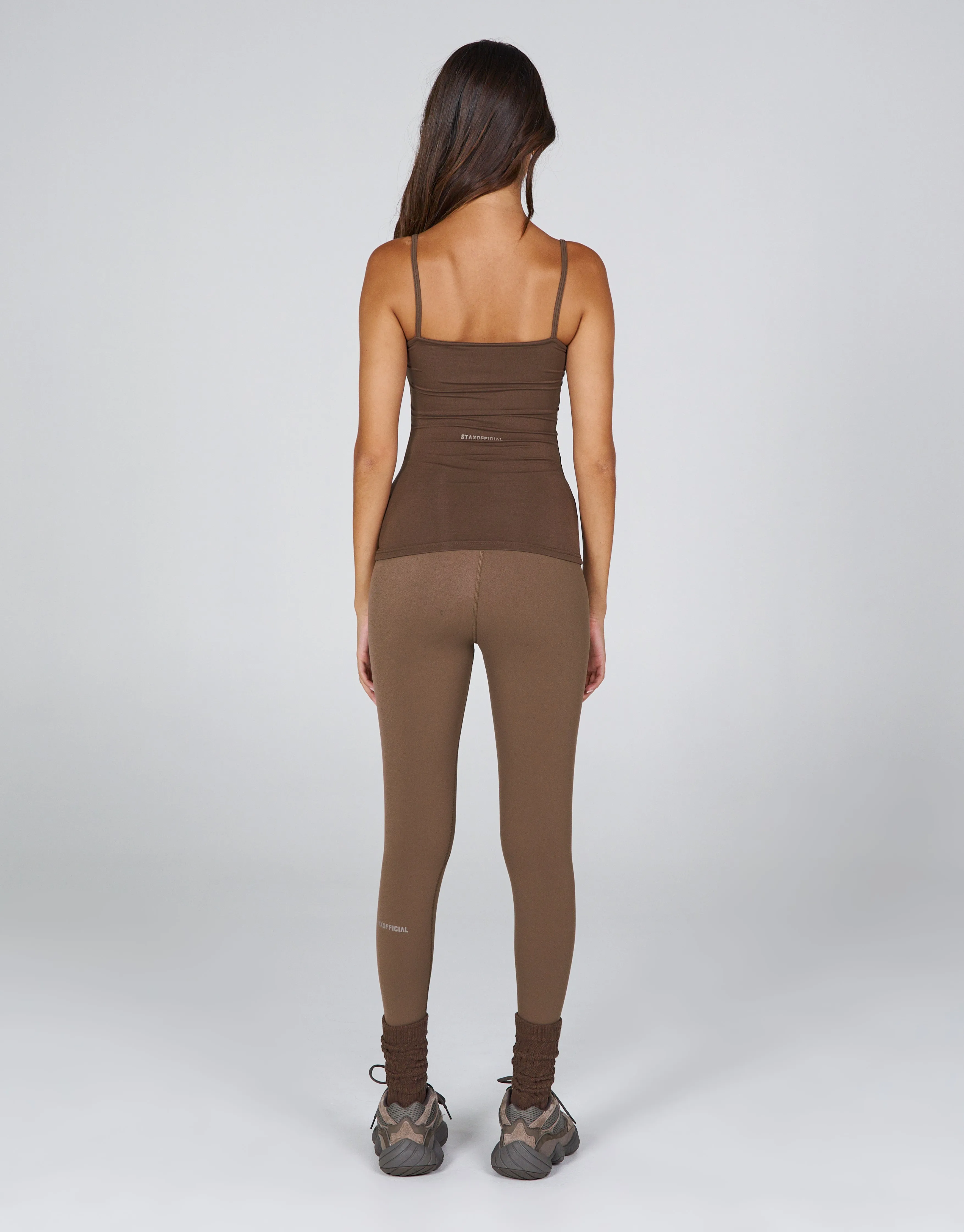 AW Sahara Singlet - Tuscan (Brown)