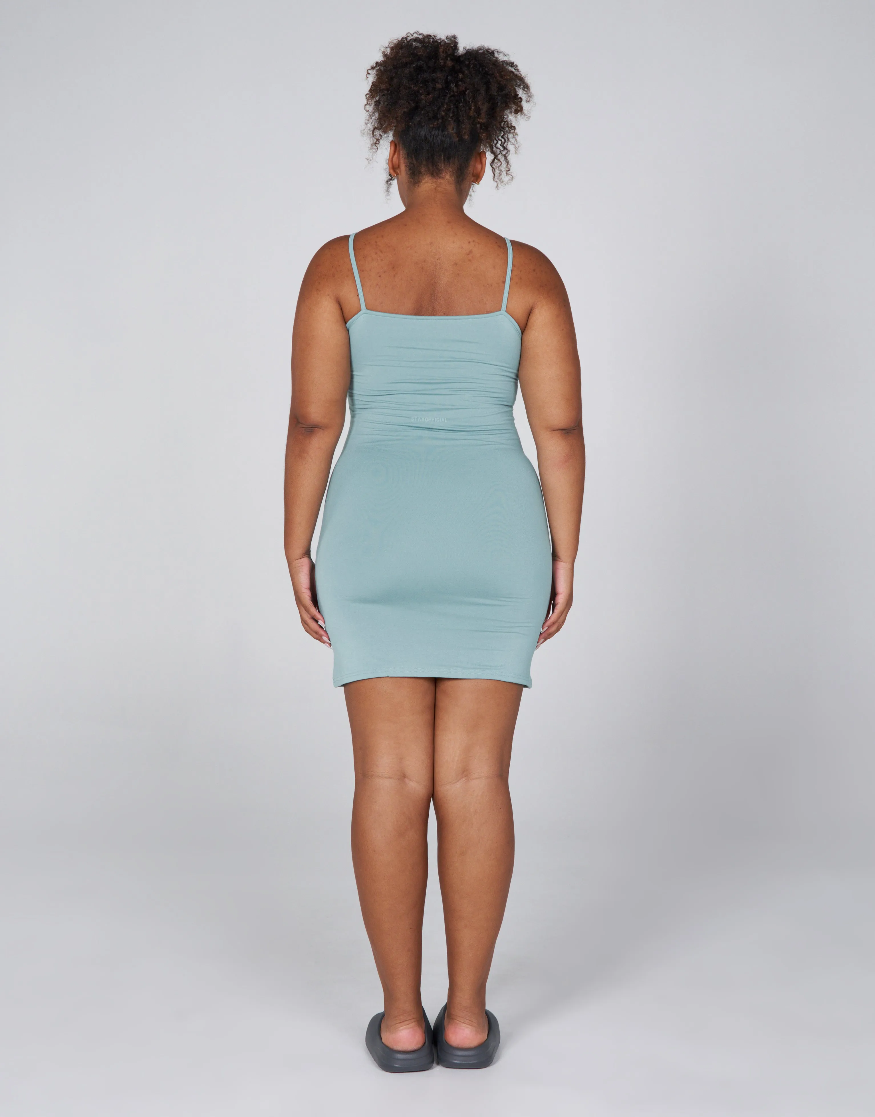 AW Springs Midi Dress- Capri (blue)