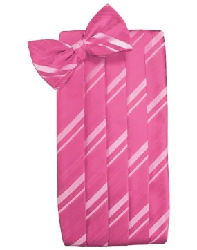 Bubblegum Kids Striped Satin Cummerbund