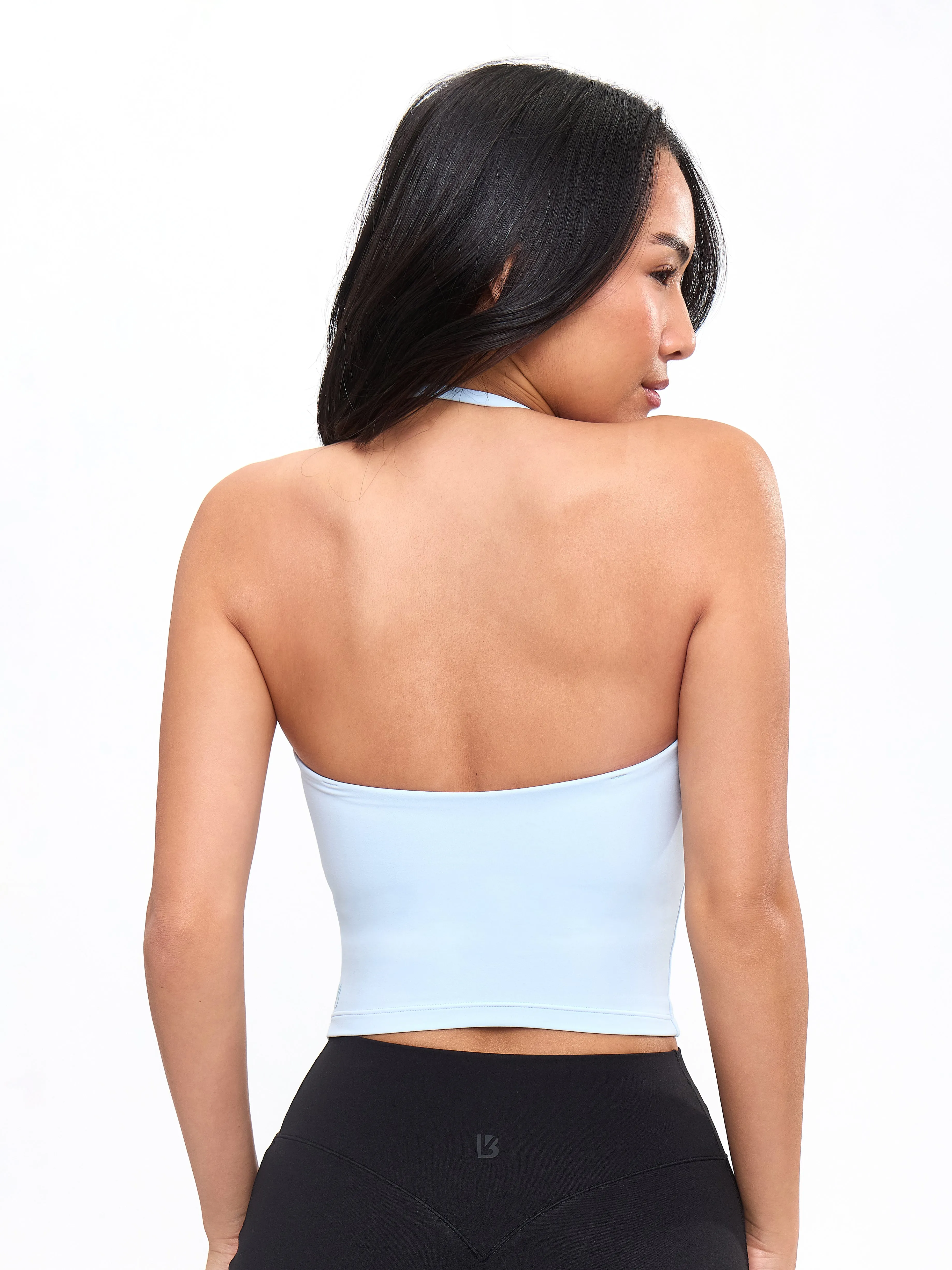 Butter Bandeau Crop - Blue Bubbles