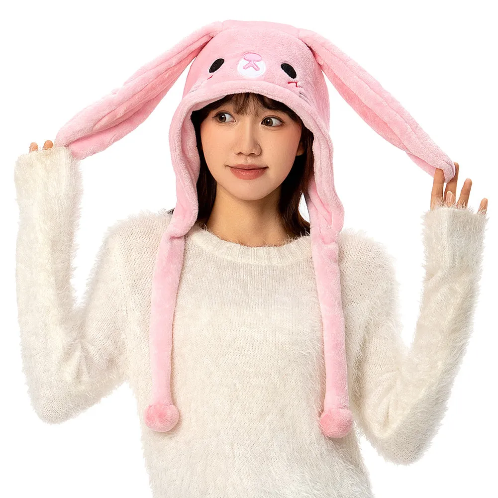 Cartoon Animal Rabbit Cosplay Plush Cap Winter Hat Birthday Gifts