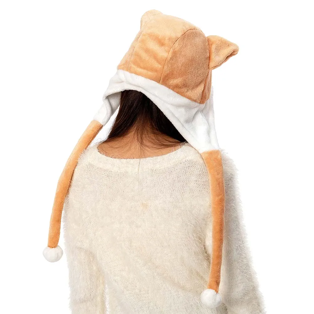 Cartoon Animal Shiba Inu Cosplay Plush Cap Winter Hat Birthday Gifts