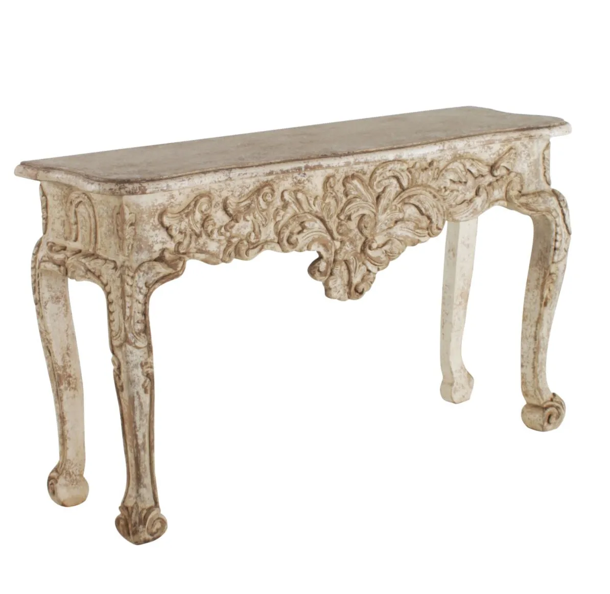 Chanteuse Aged Console Table