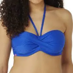 Cleo Swimwear - Matilda Twist Bandeau CW0083 - Cobalt