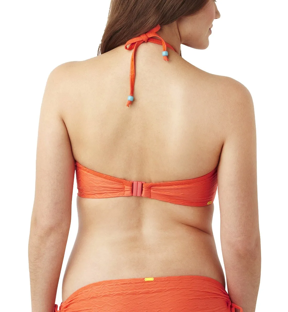 Cleo Swimwear - Matilda Twist Bandeau CW0083 - Orange