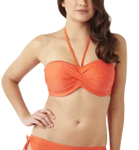 Cleo Swimwear - Matilda Twist Bandeau CW0083 - Orange