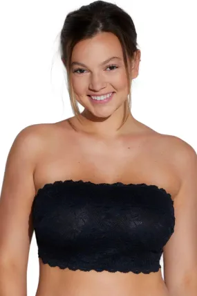 Cosabella Never Say Never Curvy Flirtie Bandeau Bra, Black (NEVER1101)