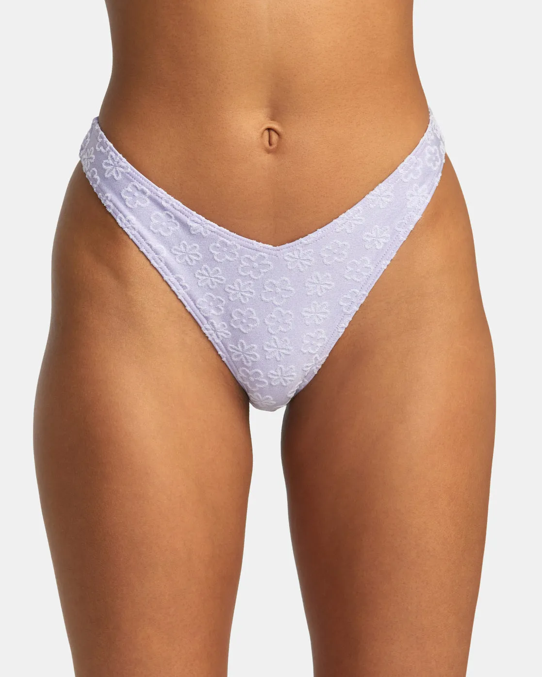 Delia V Front Skimpy Bikini Bottoms - Iris