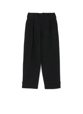 DOBBY CHINO PANTS WITH LEFT FLAP POCKET