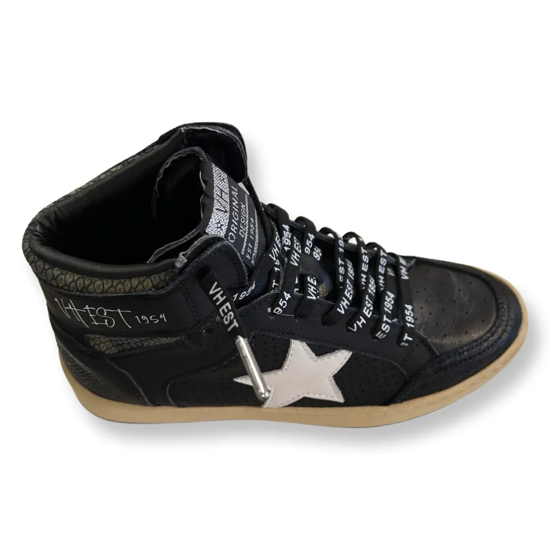 Dream 4 "Black High Top"  White Star