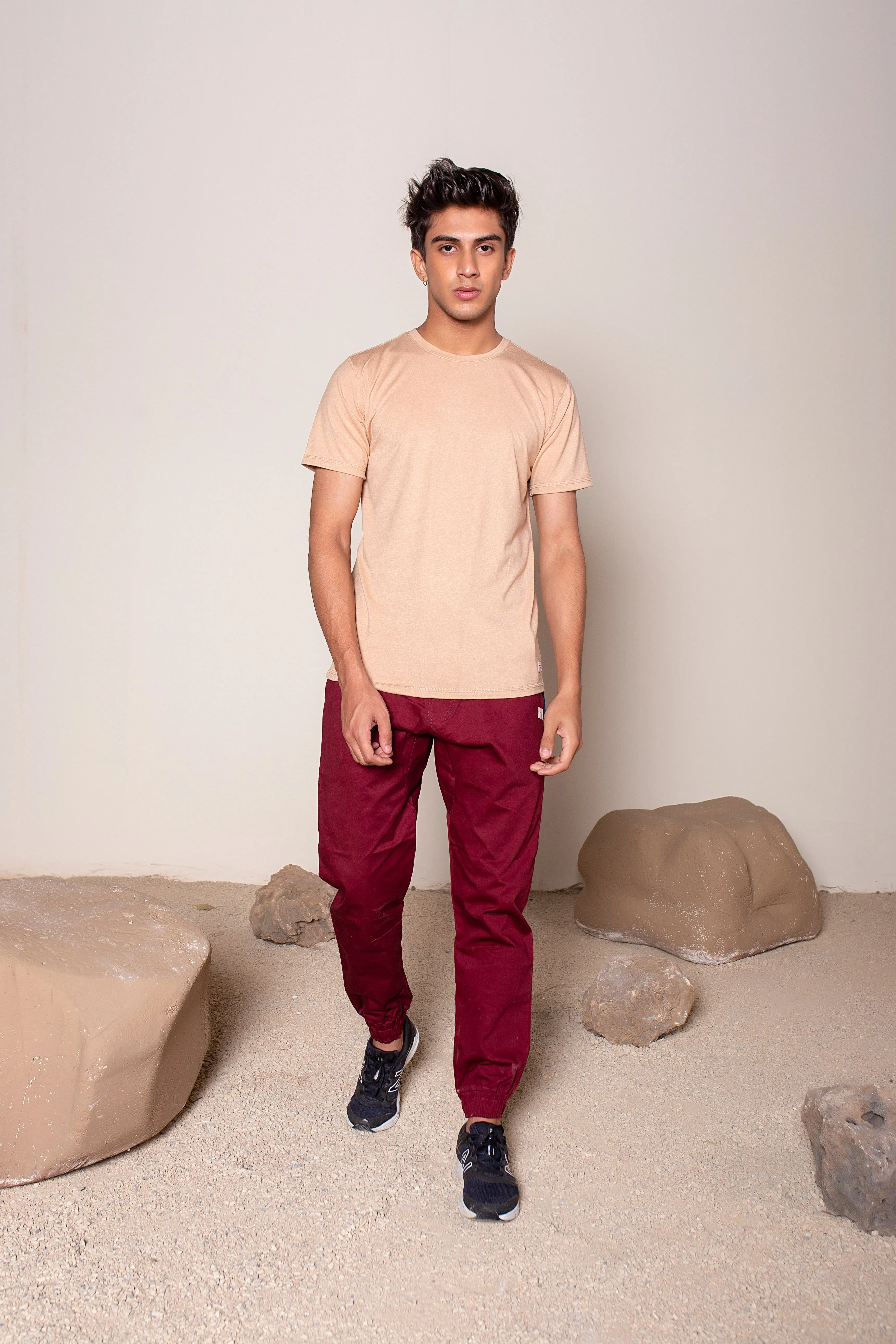 Earth Joggers Burgundy