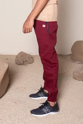 Earth Joggers Burgundy