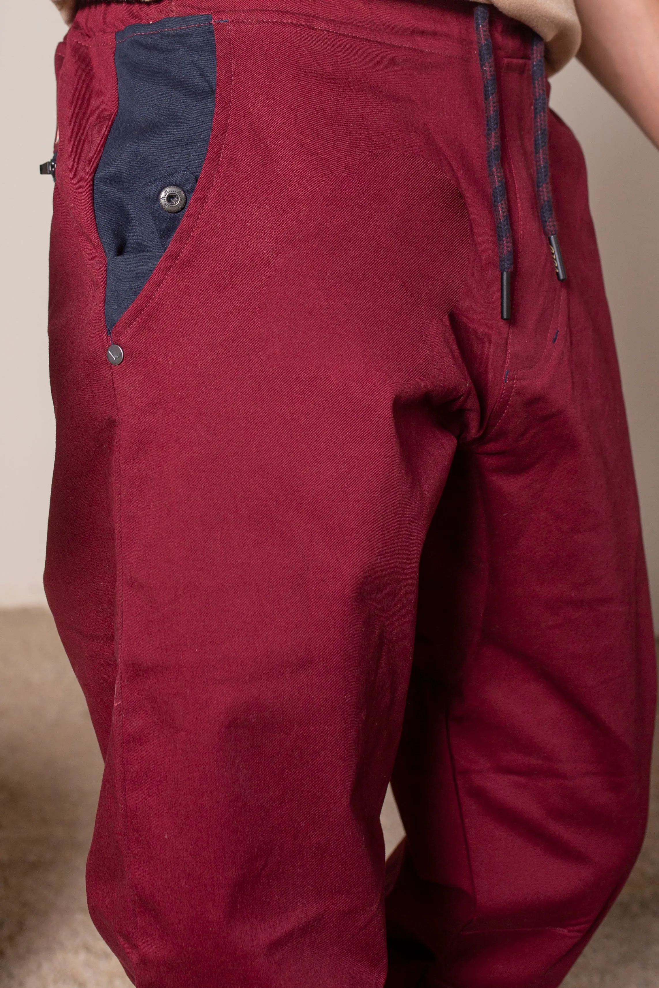 Earth Joggers Burgundy