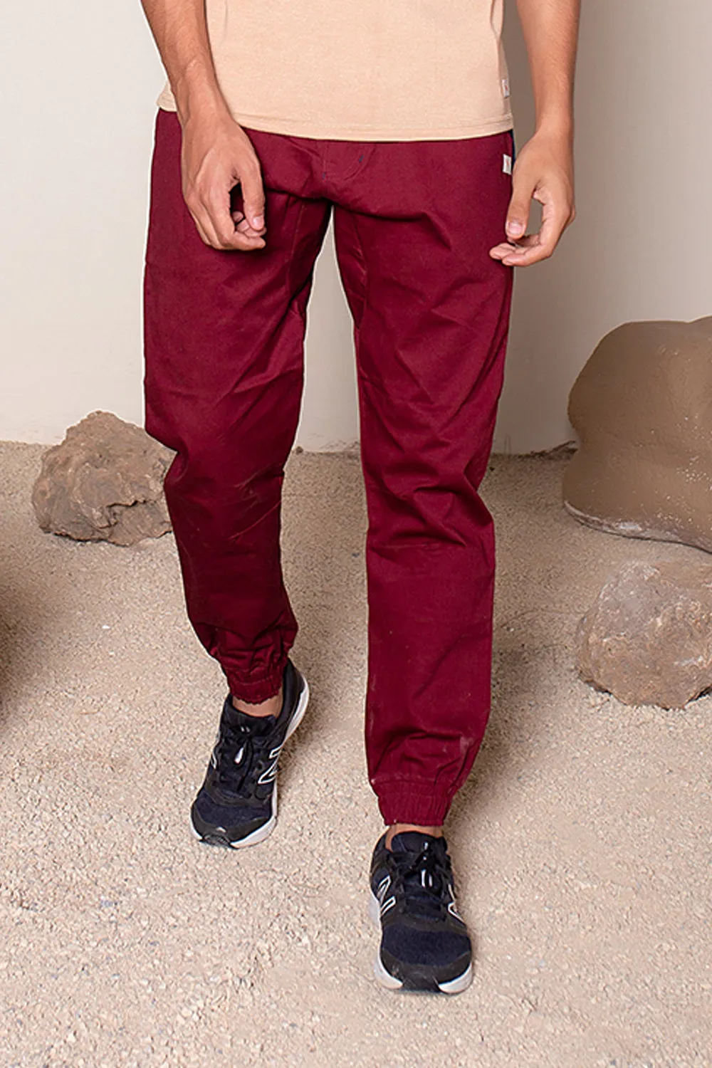 Earth Joggers Burgundy