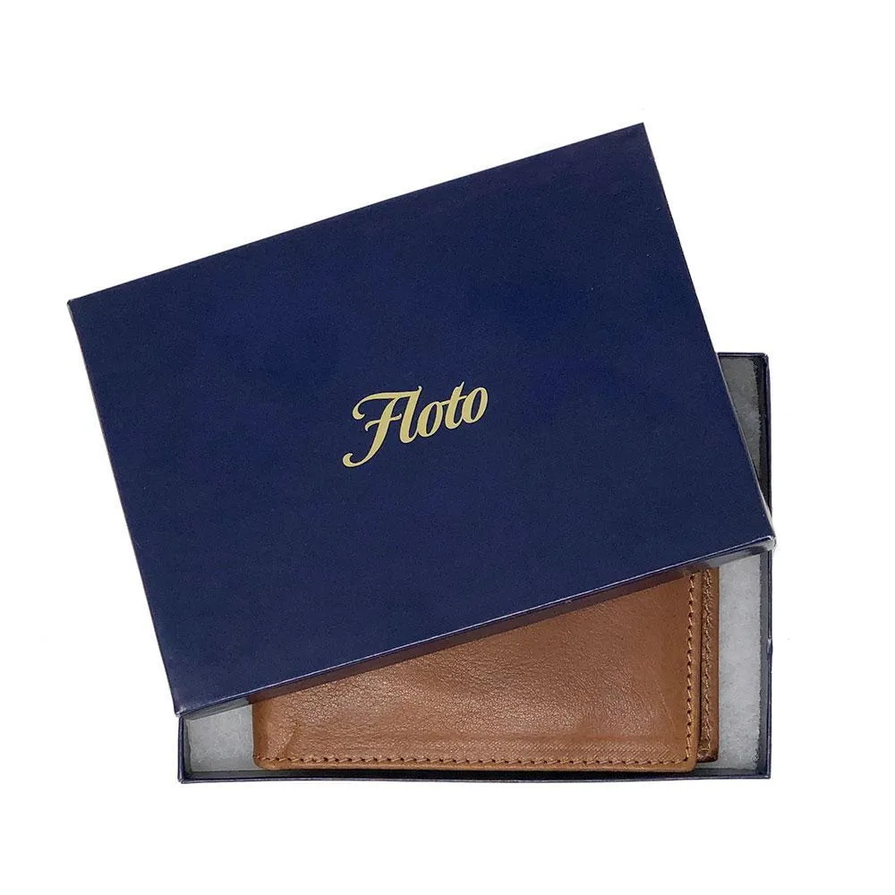 Floto Leather Roma I.D. Wallet