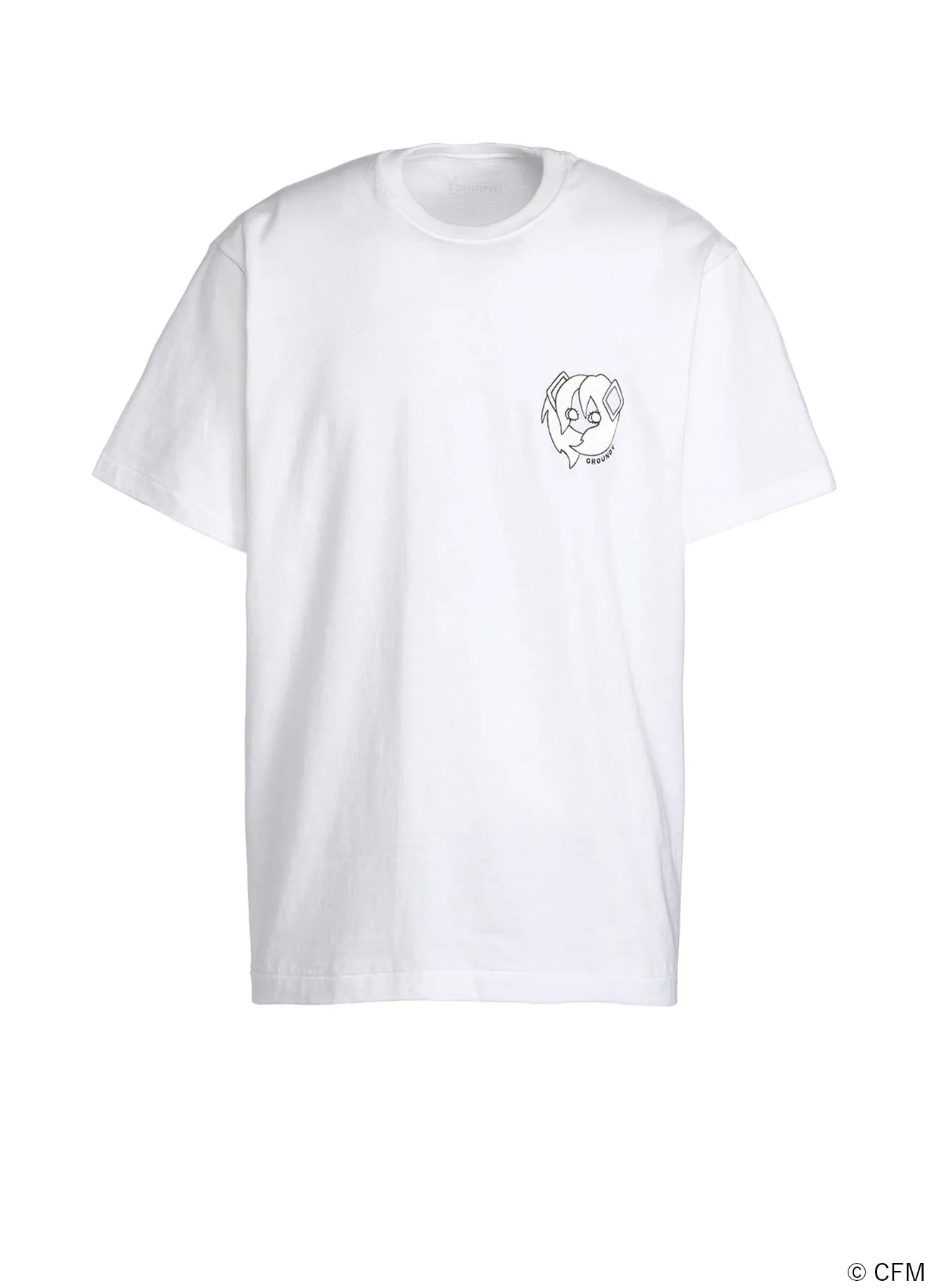 Ground Y × HATSUNE MIKU LOGO GRAPHIC EMBROIDERY T-SHIRT