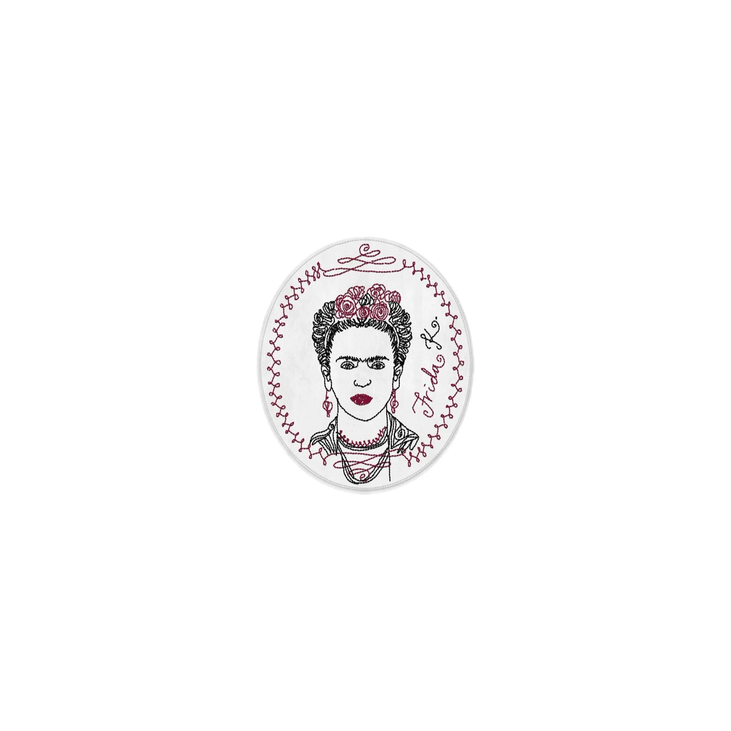 Iconic Artist Artisan Embroidered Pin: Frida Kahlo [CLEARANCE]