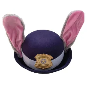 Judy Hopps Cosplay Hat Cap Halloween Carnival Costume Accessories Gifts