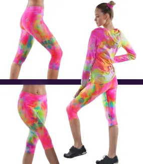 Last Chance! Margarita Activewear Carnival Capri 513029T