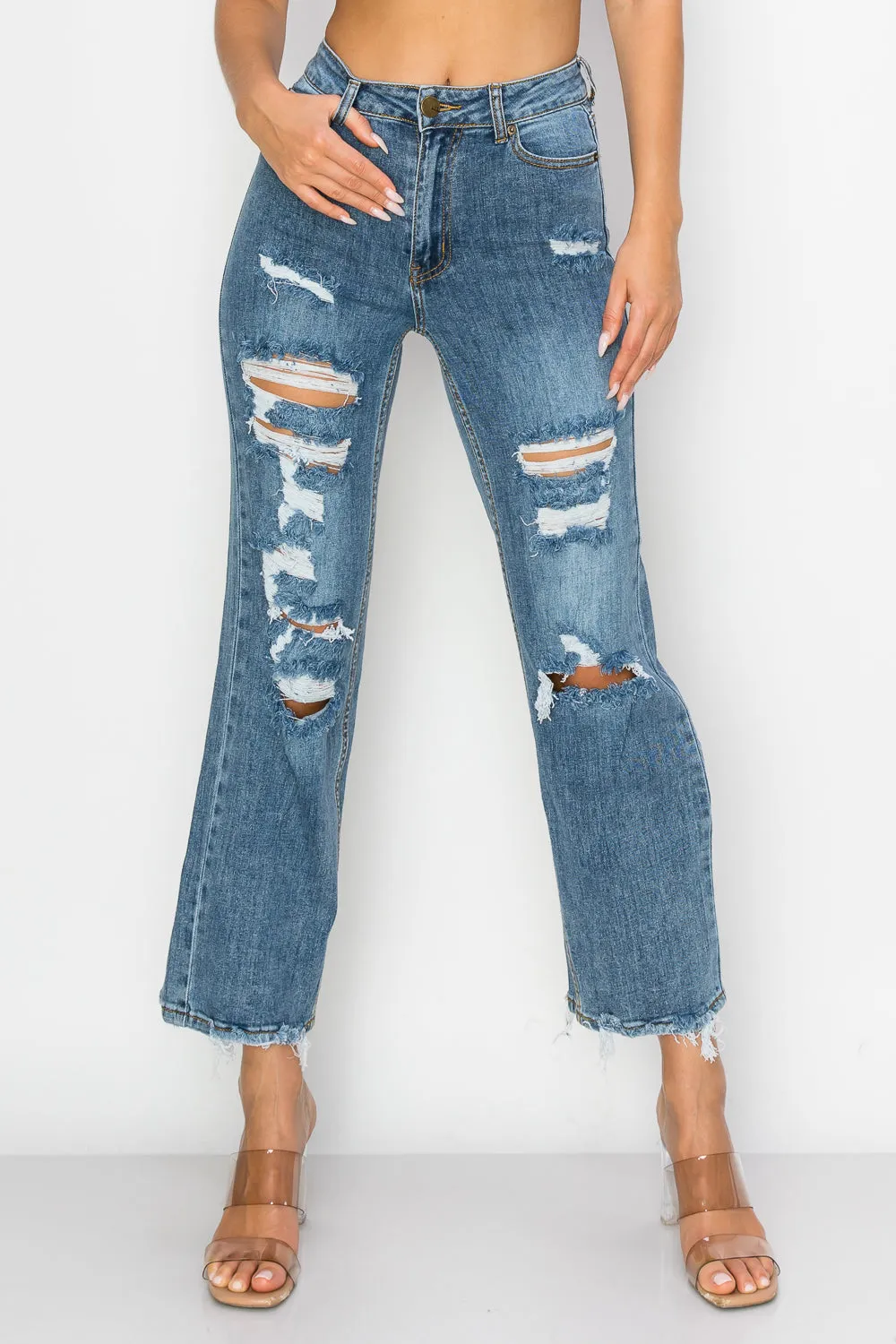 LM-047 WIDE LEG JEANS