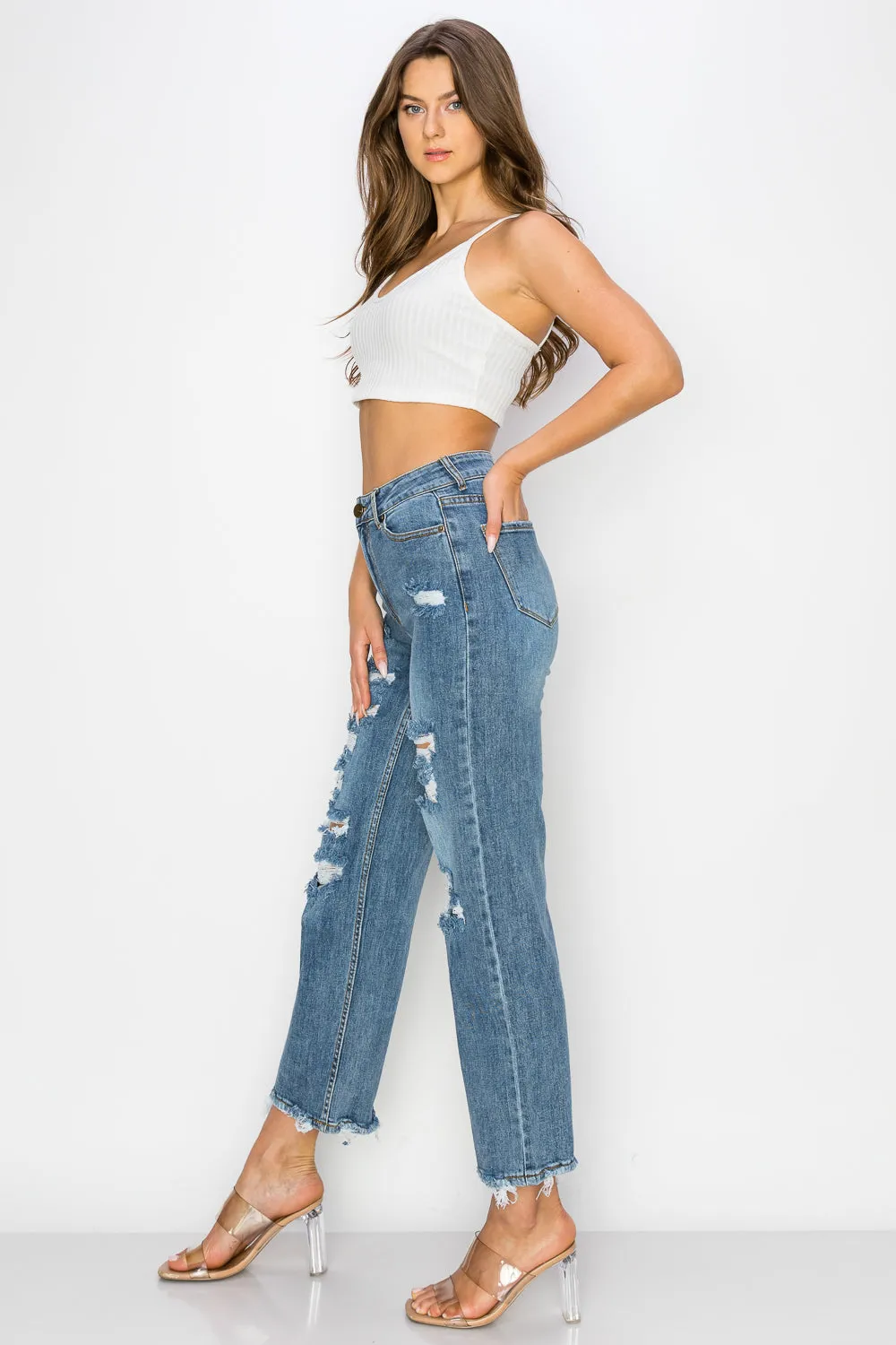 LM-047 WIDE LEG JEANS