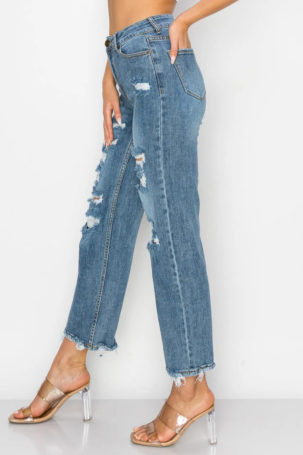 LM-047 WIDE LEG JEANS