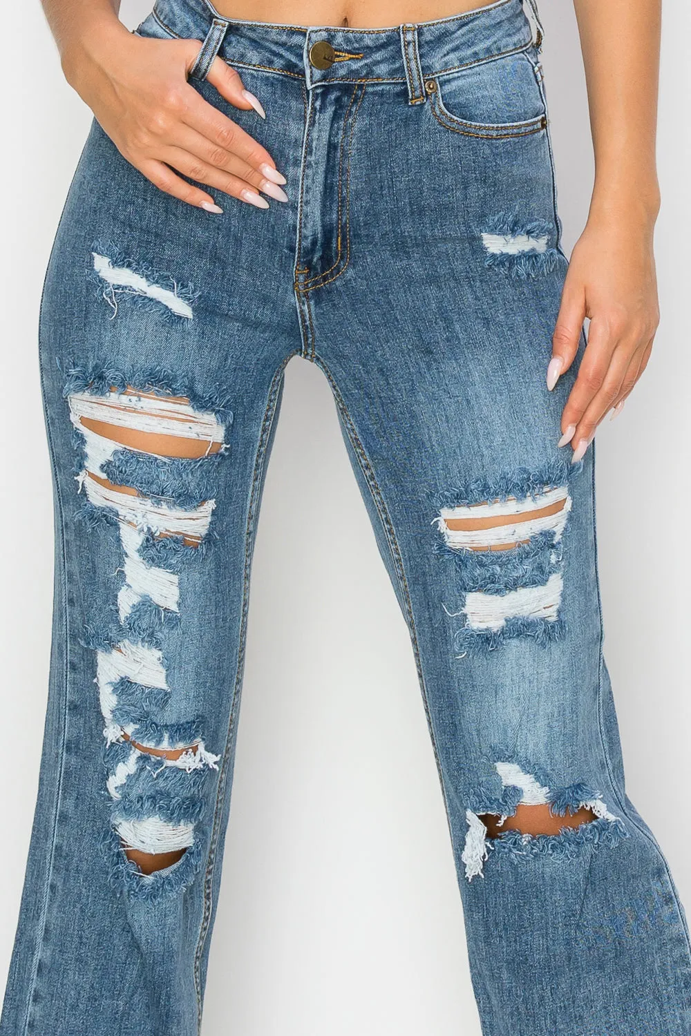 LM-047 WIDE LEG JEANS