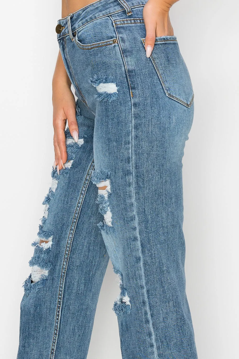 LM-047 WIDE LEG JEANS