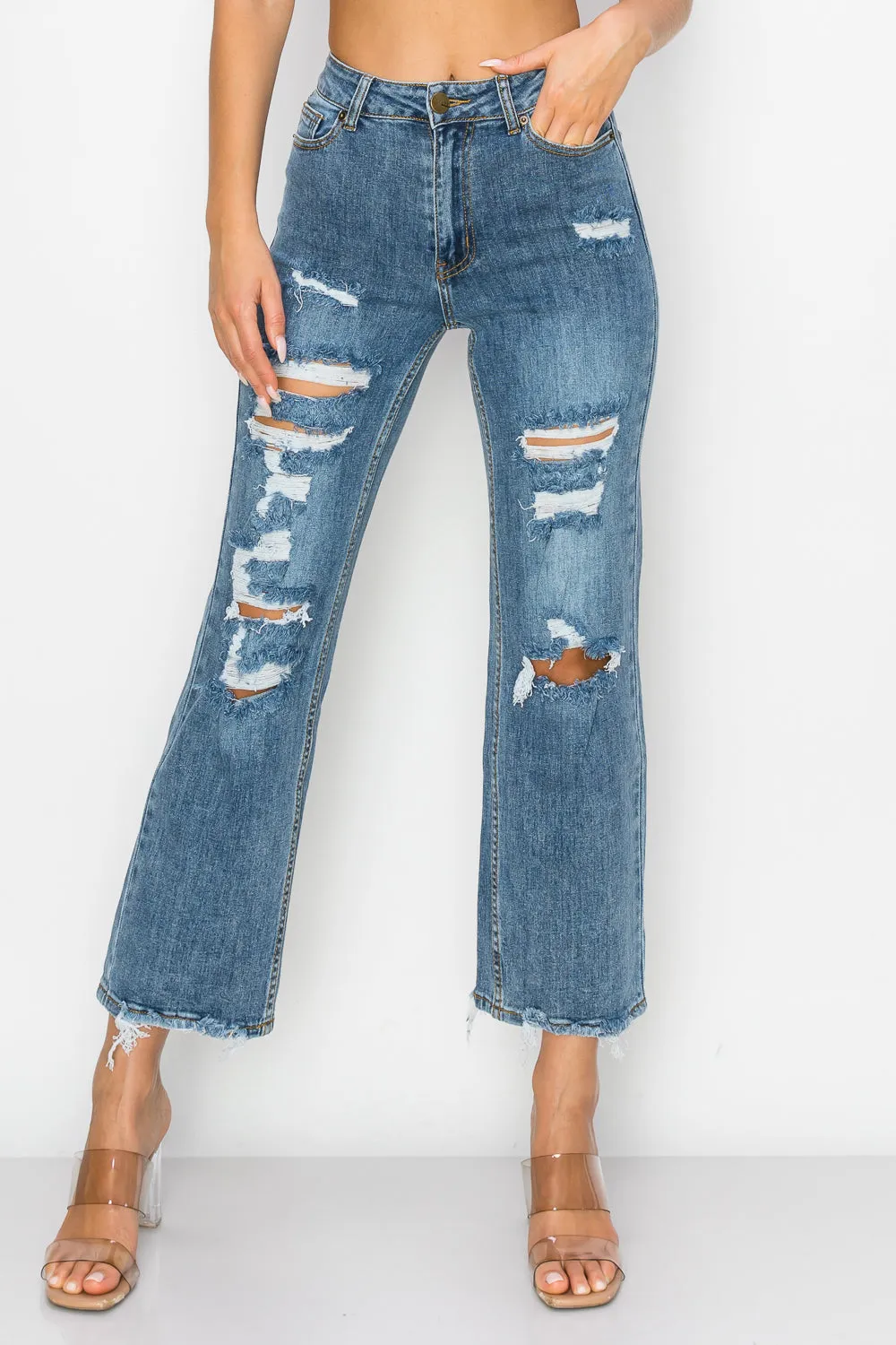 LM-047 WIDE LEG JEANS