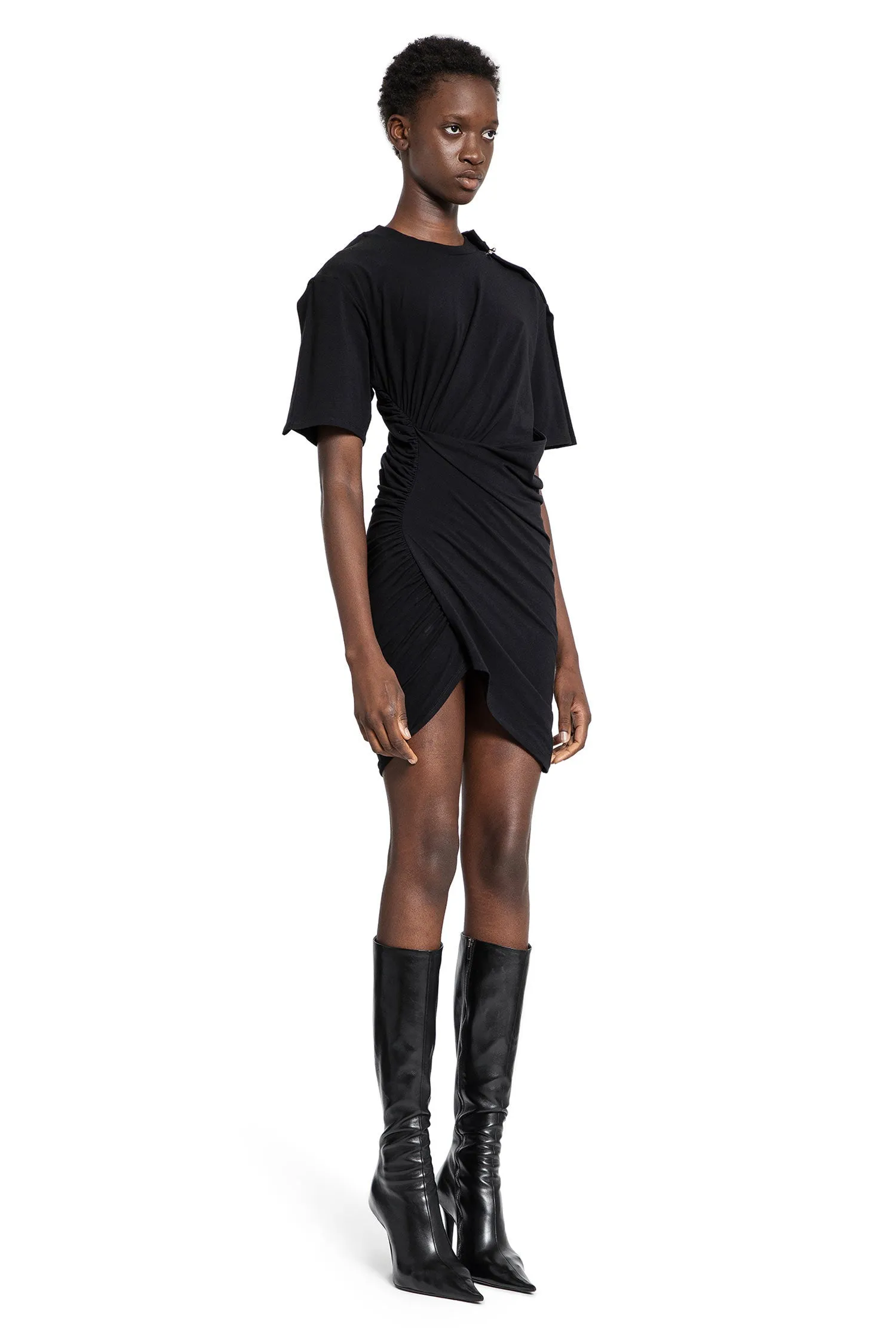 MUGLER WOMAN BLACK DRESSES