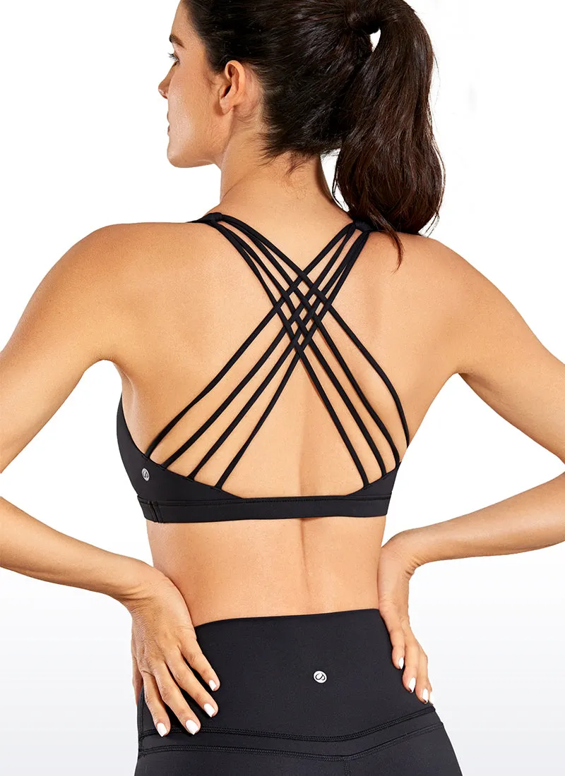 Nakedfeel Strappy Bra Low Cut