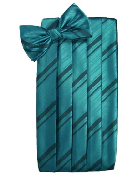 Oasis Striped Satin Cummerbund