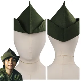 Peter Pan Wendy Peter Pan Cosplay Hat Cap Halloween Carnival Party Kids Children Accessories Prop